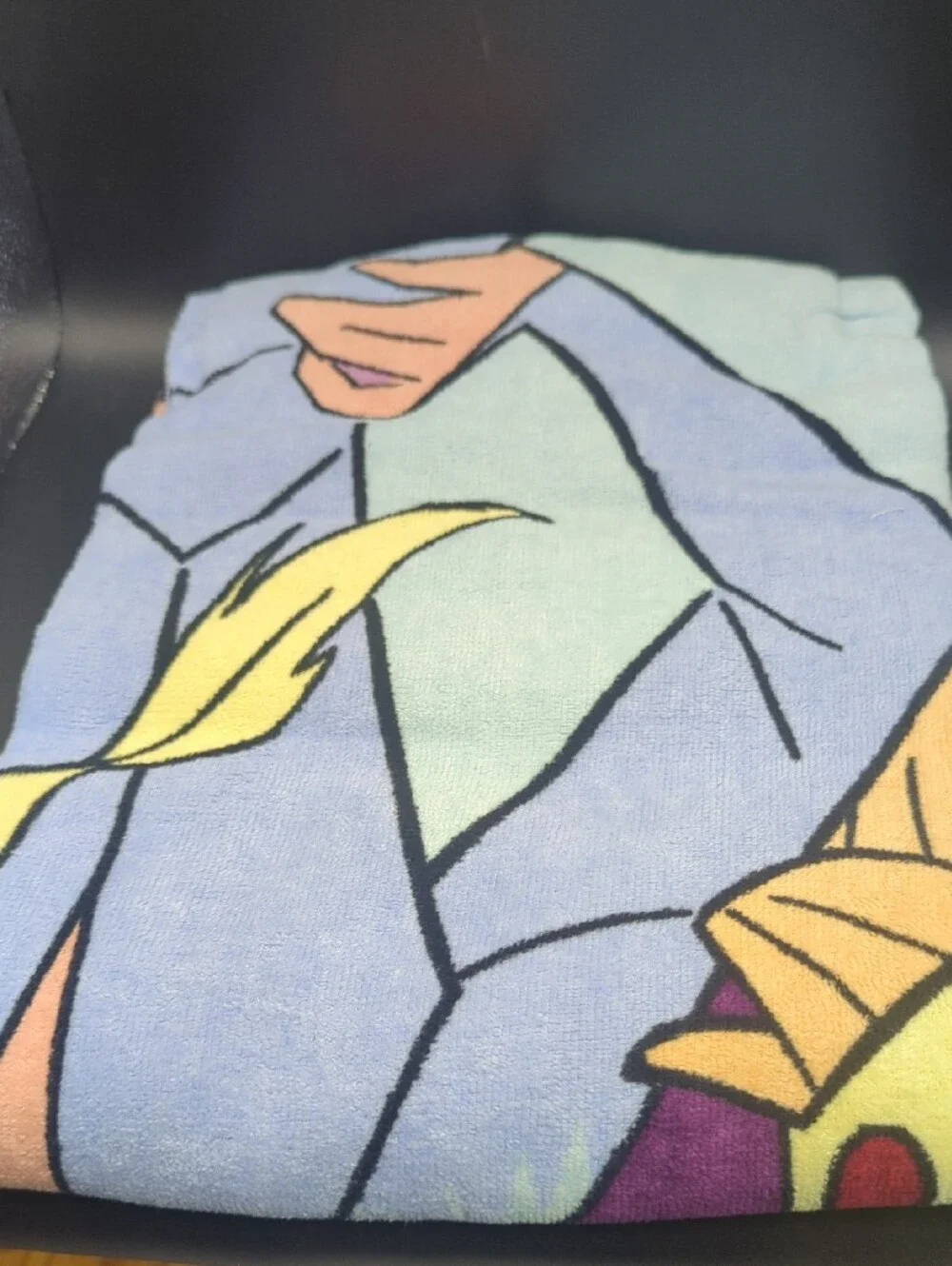 Disney Frozen Vibrant Color Elsa & Anna Beach Towel 100% Cotton Brand New 28x58